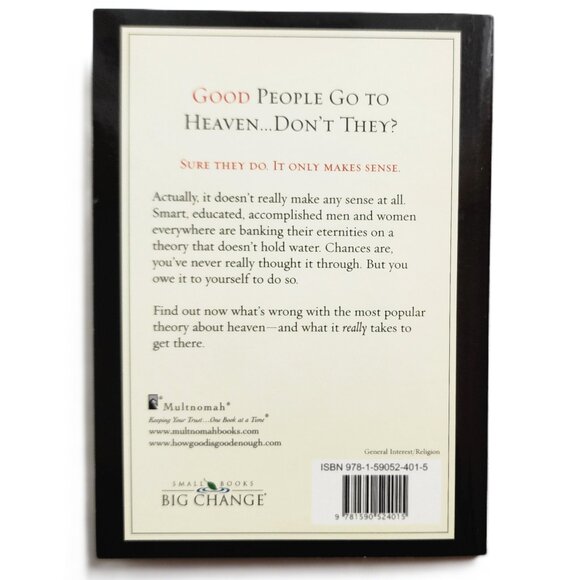 Since Nobody's Perfect, How Good Is Good Enough? by Andy Stanley NEW - Picture 6 of 6